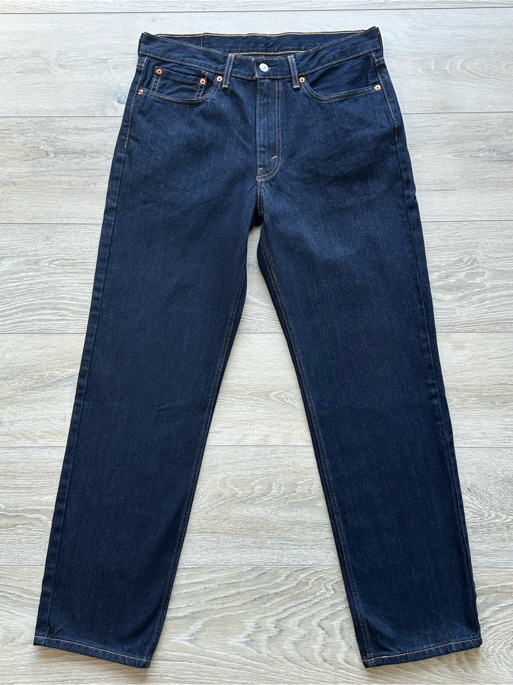 Levi’s 550 Relaxed Fit Jeans Men’s 34x33 Dark Wash Straight Leg Denim